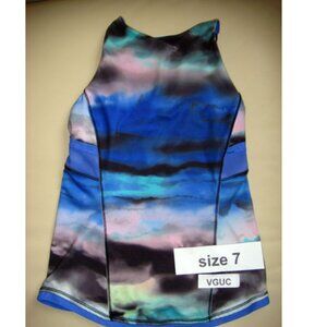 Ivivva by Lululemon🍋Clearly Breezy Tank Top Lycra size 7